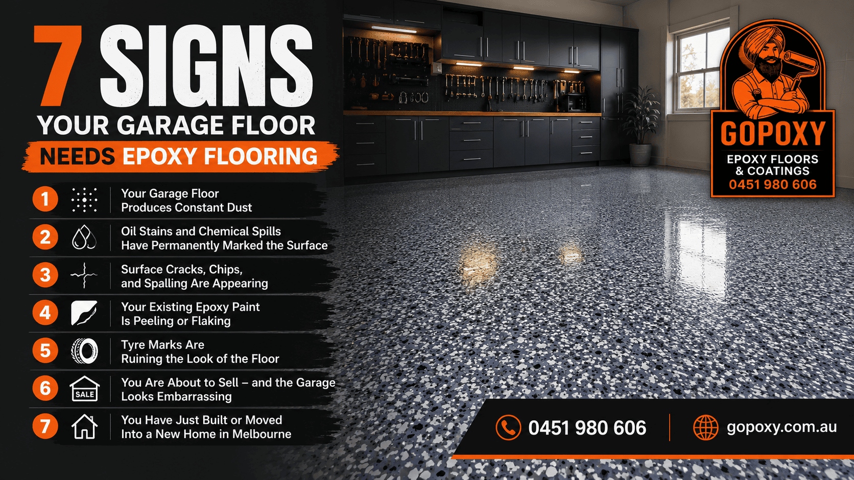 7 Signs Your Garage Floor Needs Epoxy Flooring