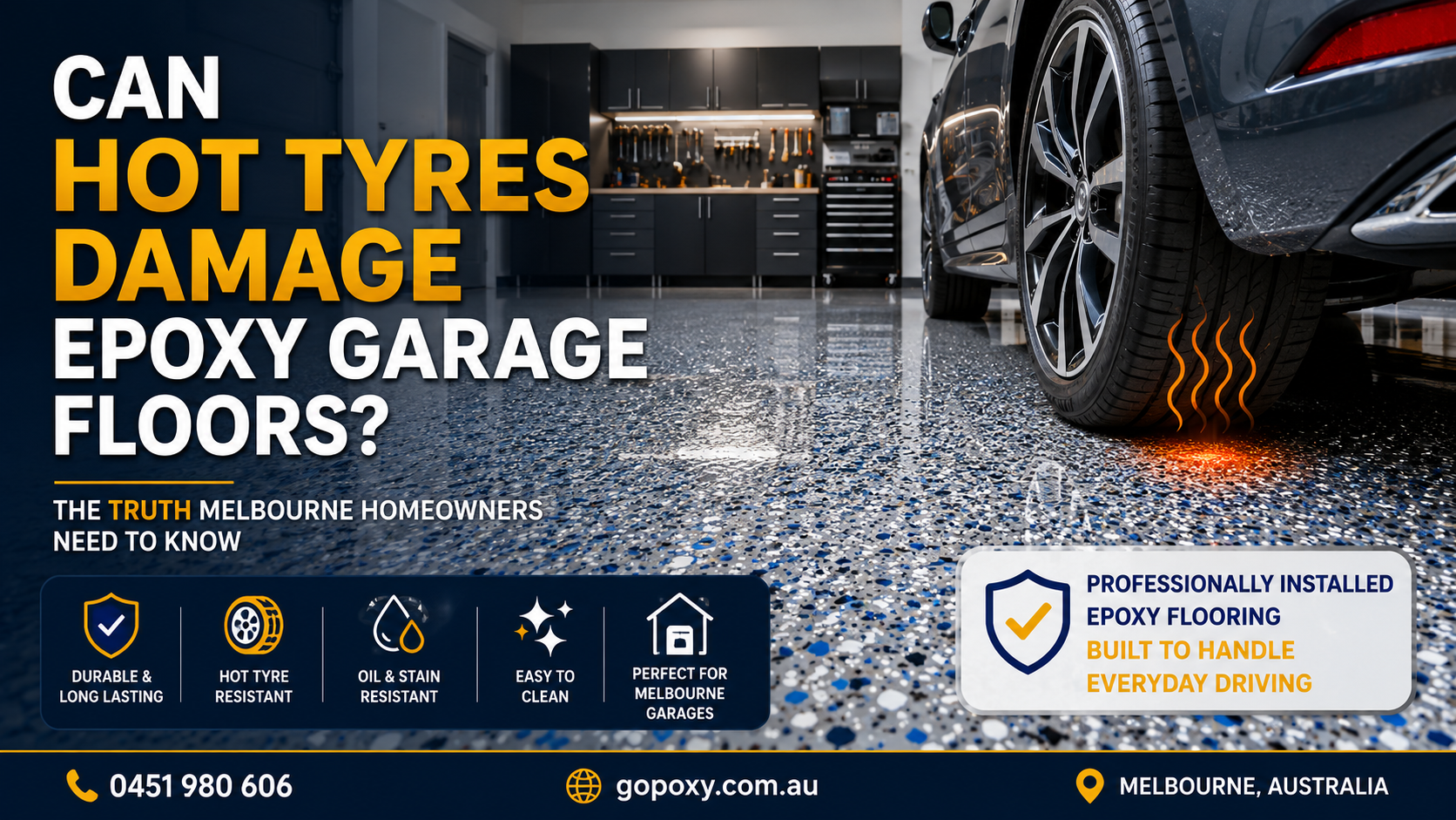 Can Hot Tyres Damage Epoxy Garage Floors?
