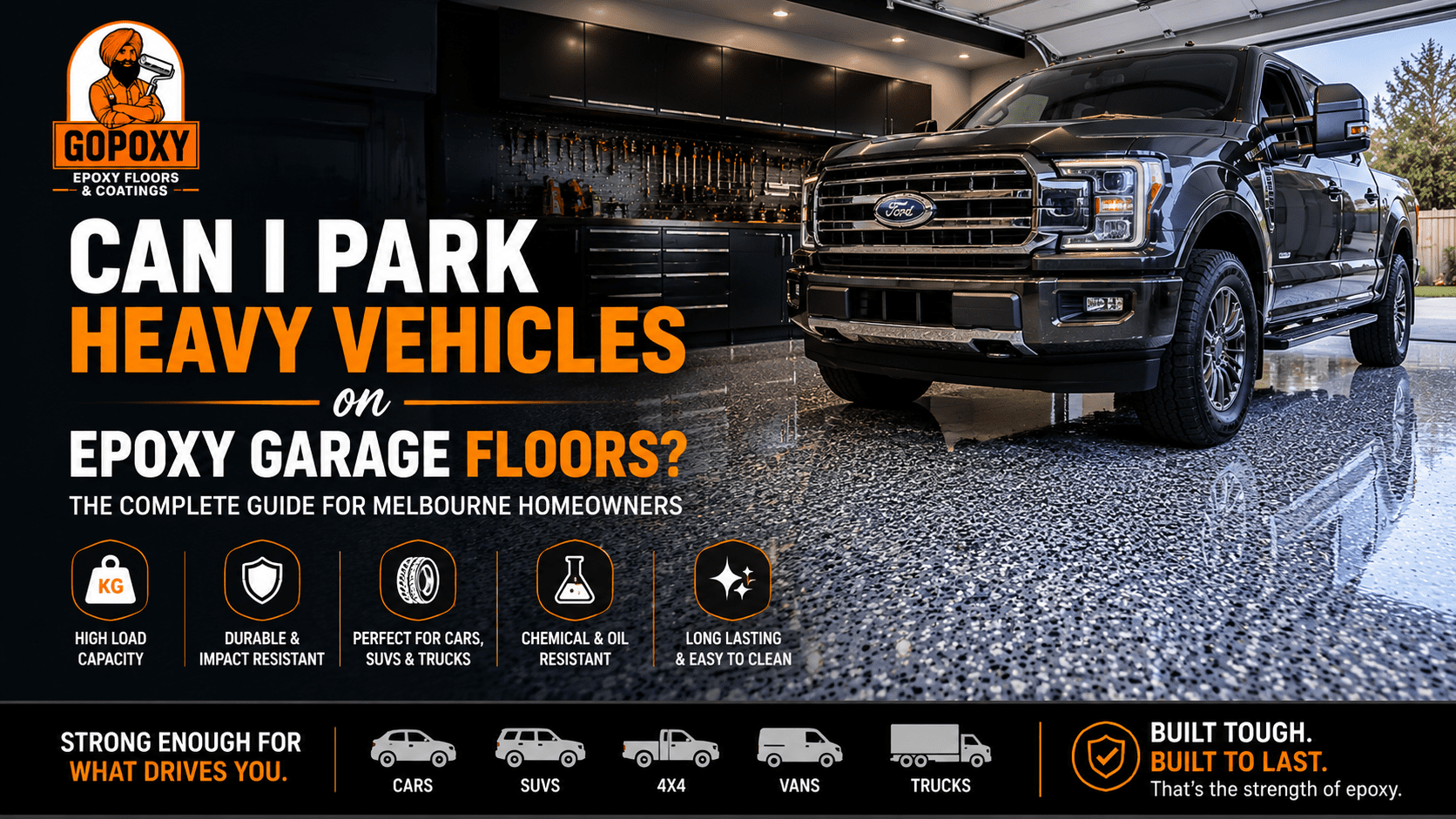 Can I Park Heavy Vehicles on Epoxy Garage Floors?