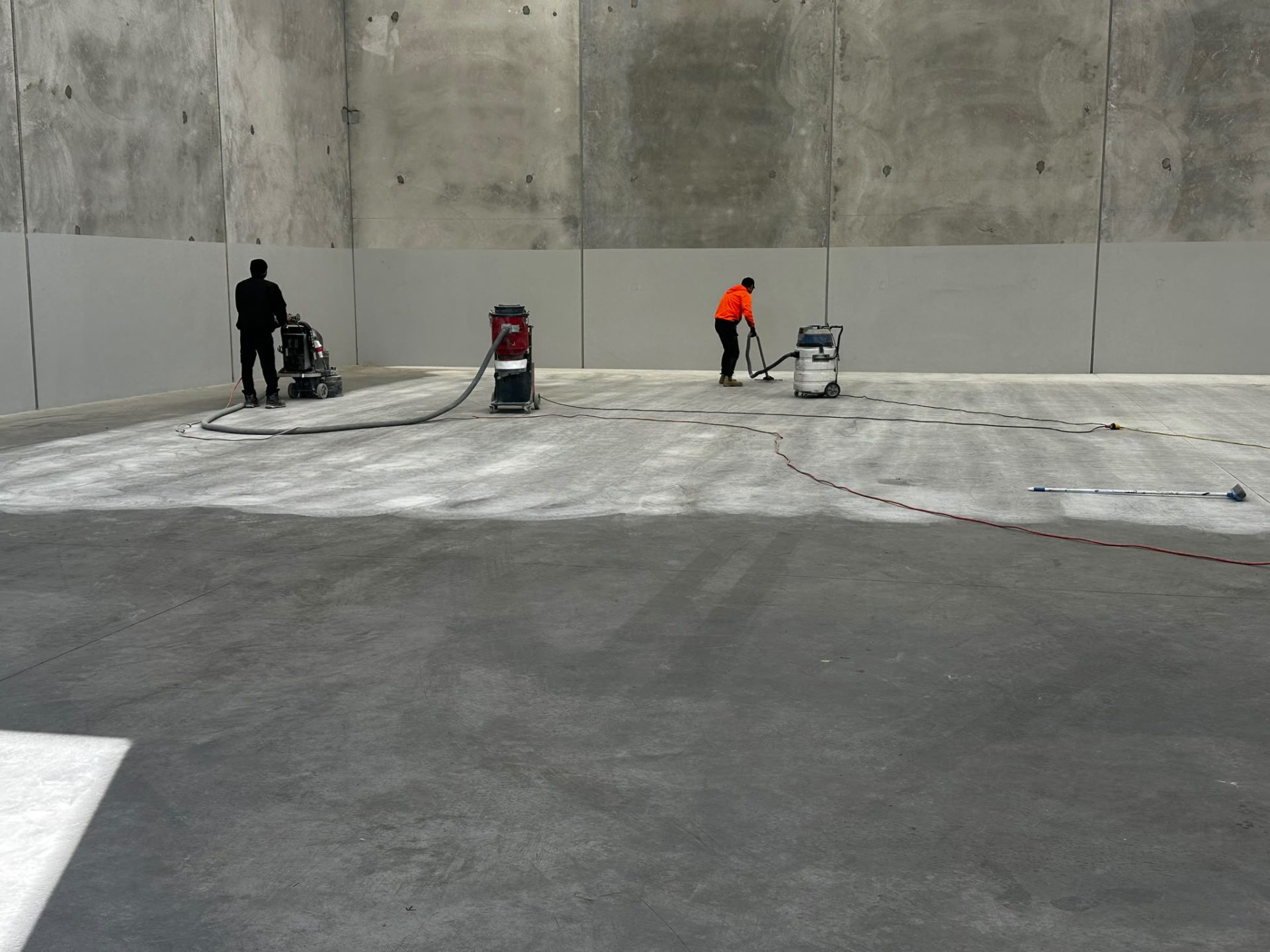 Diamond grinding concrete surface preparation — Pascoe Vale