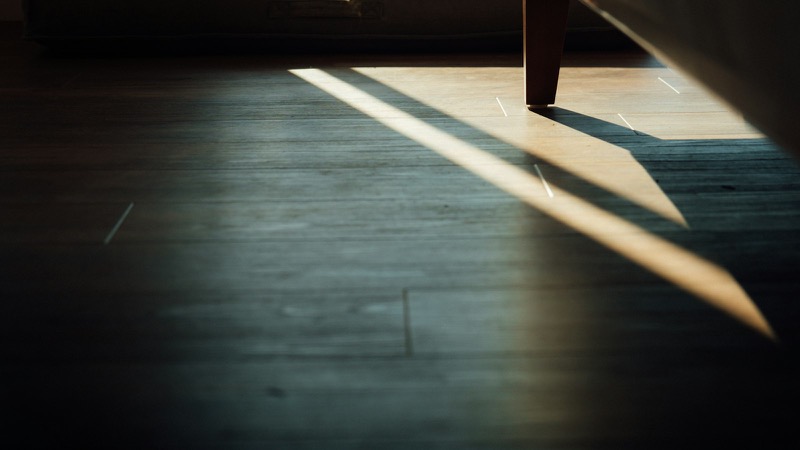 Waterproof hybrid floor detail