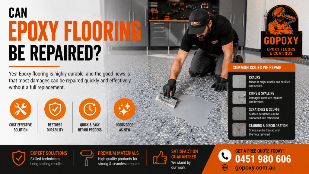 Can Epoxy Flooring Be Repaired